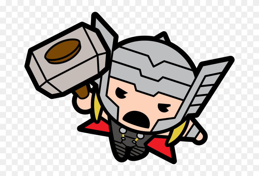 Download Cute Thor Clip Art Png Download (5389561) PinClipart