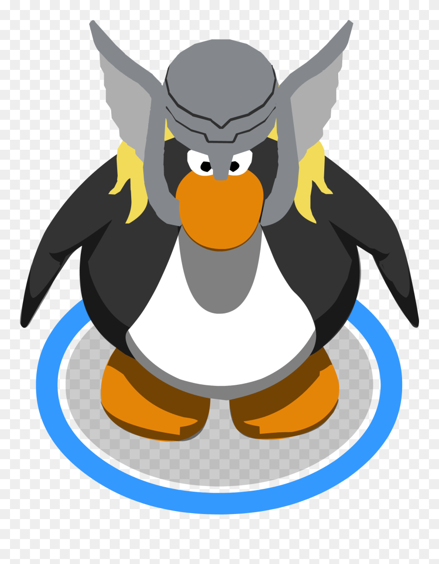 Thor Clipart Thor Helmet - Club Penguin Pizza Dance - Png Download