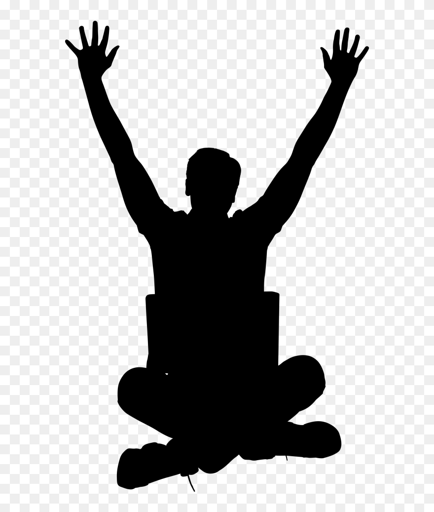 Journey To Self-realization Everyday Joy - Silhouette Clipart