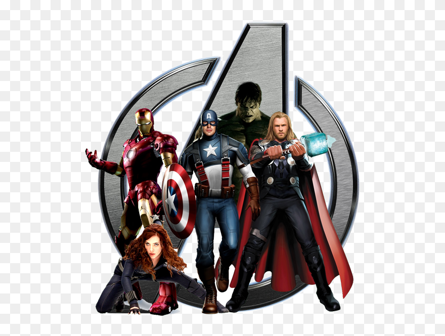 Iron Man Captain America Hulk Thor - Avengers Png Clipart