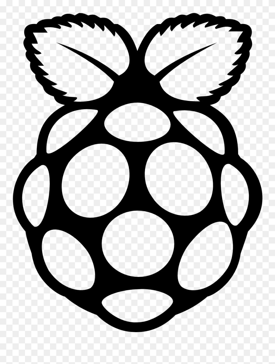 Raspberry Clipart Outline - Raspberry Pi Icon - Png Download