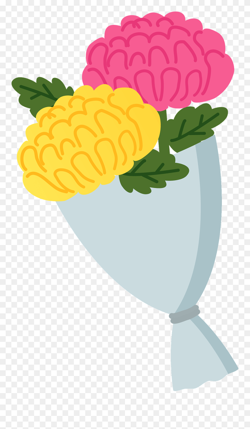 フリー イラスト 菊 の 花束 Clipart