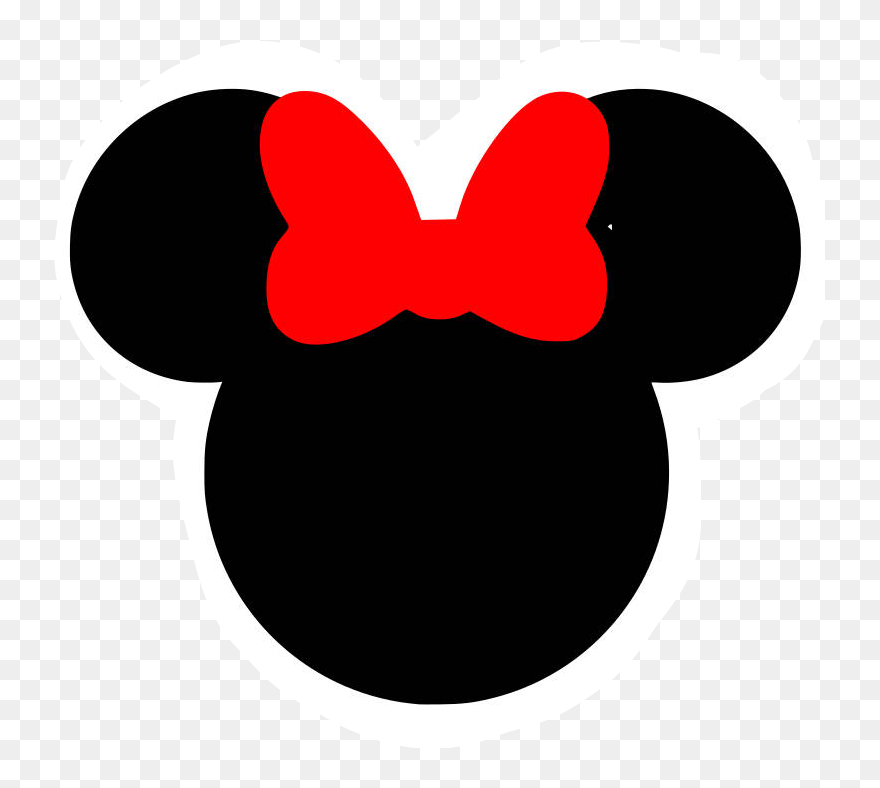 Minnie Mouse Disney Head - Disney Cruise Magnet Templates Free Clipart