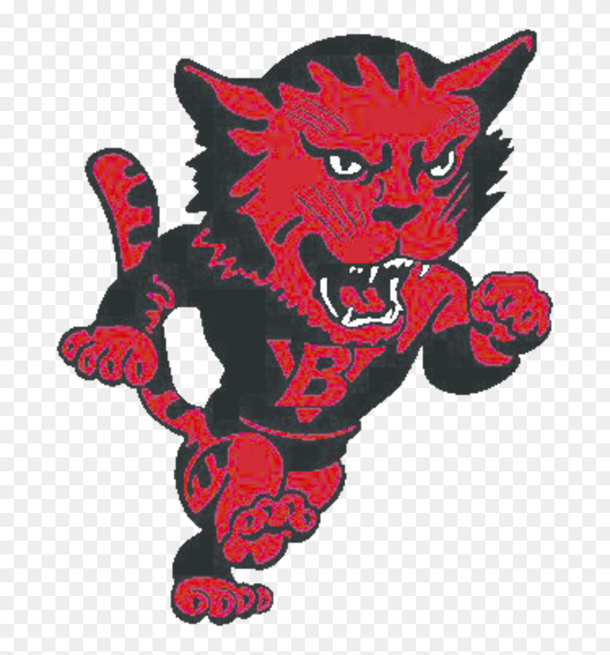 High School Reunion Clipart Clip Black And White Stock - Bay View High School Redcats - Png Download