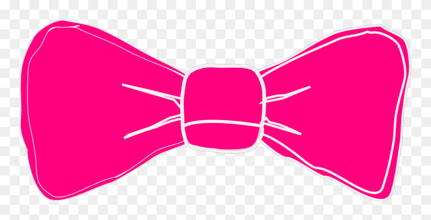 Pink Bow Tie Clipart - Png Download