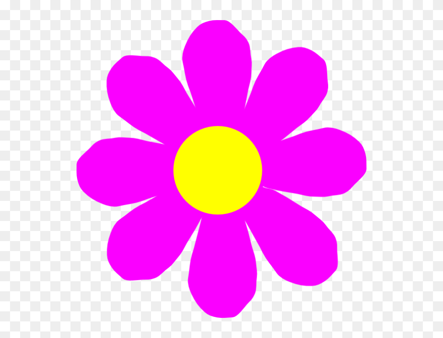 Flower Clip Art - Single Flower Clip Art - Png Download
