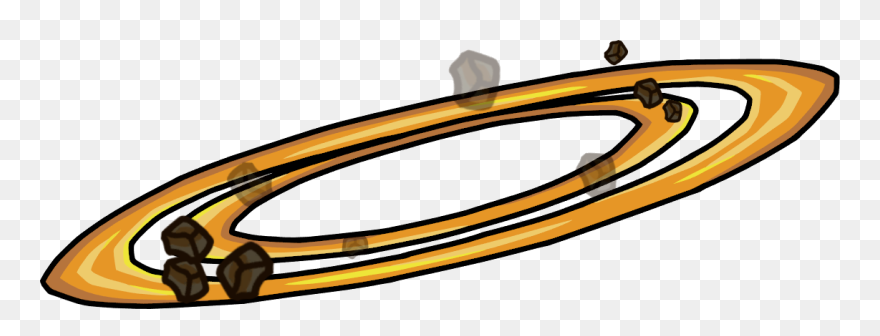 Meteor Clipart Asteroid Belt - Asteroid Belt Clipart - Png Download