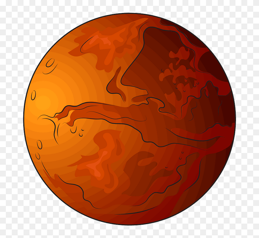 Mars Clipart - Png Download