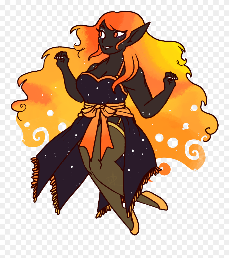 A Hesper A Starry Meteor Fey From Starfinder 
i Wasn’t - Illustration Clipart