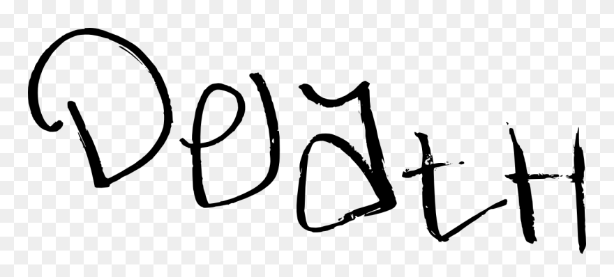 Word Death In Graffiti Clipart