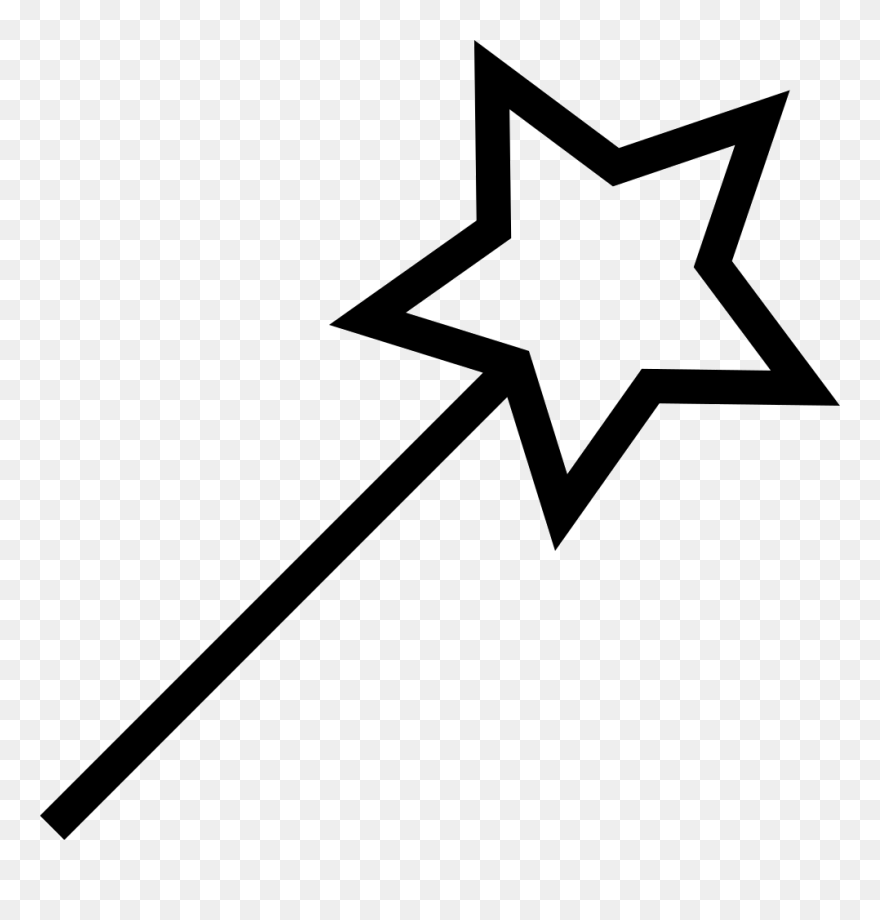 Magnet Clipart Magnet Wand, Magnet Magnet Wand Transparent - Moon And Stars Icon - Png Download