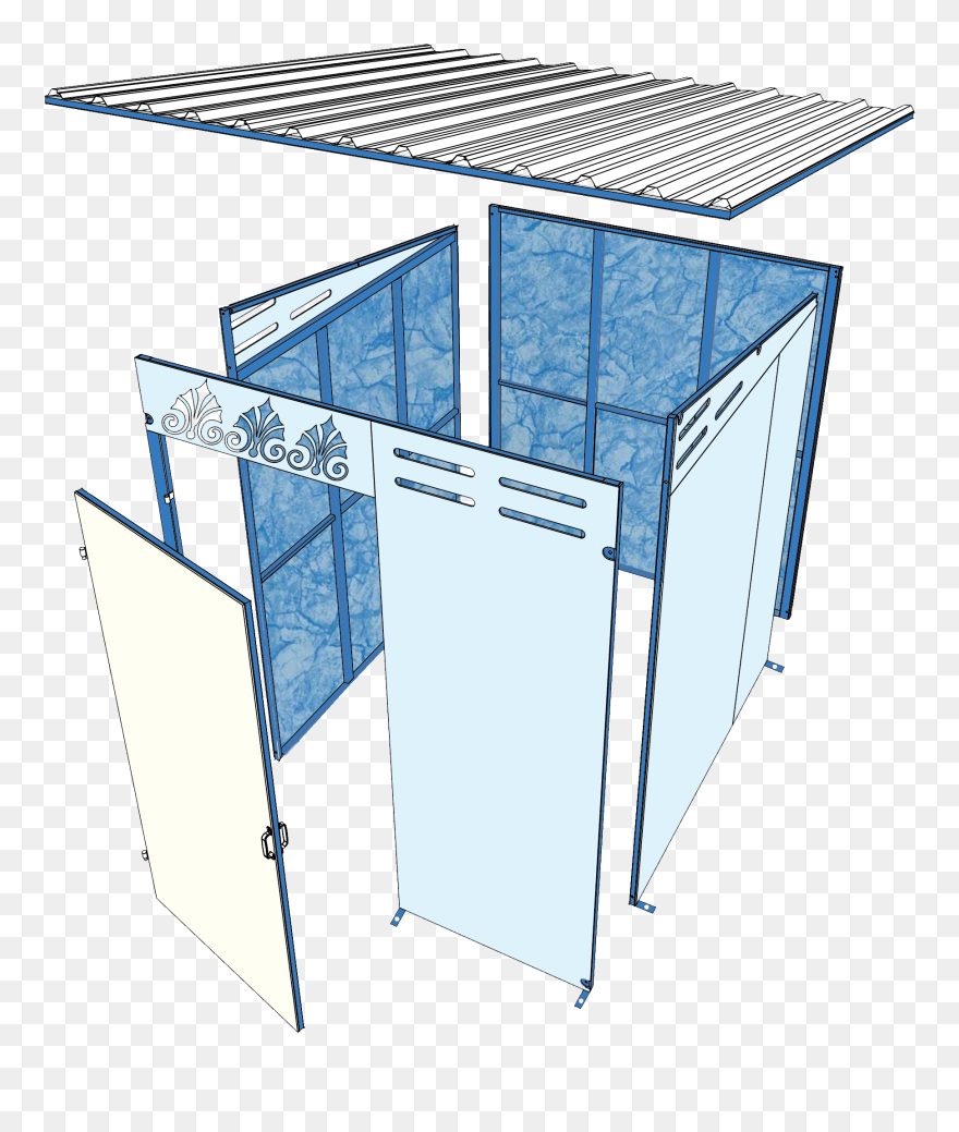 Final Shelter Drawing - Table Clipart