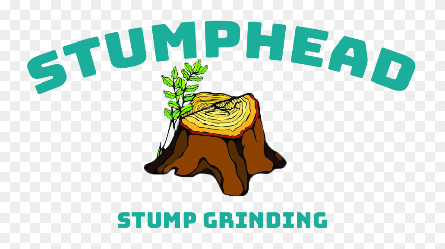 Stump Grinding & Removal - Illustration Clipart