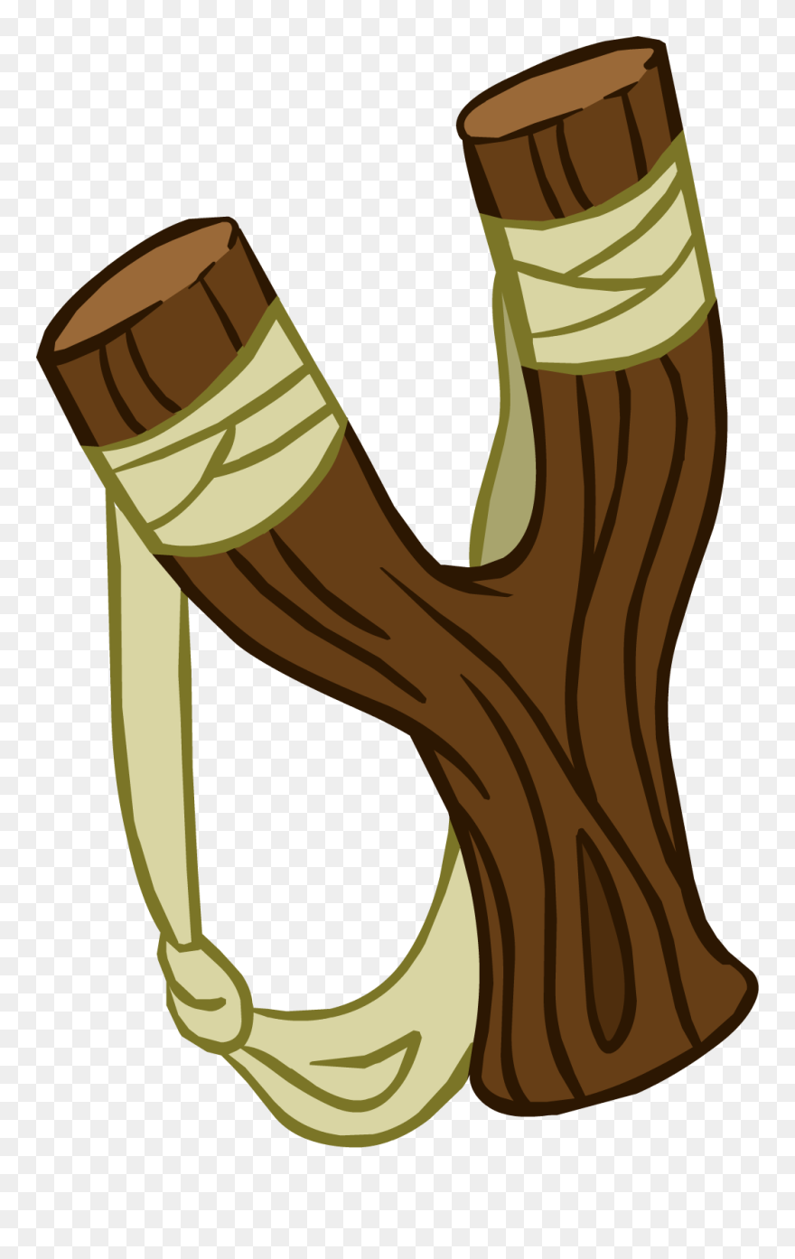 Club Penguin Wiki - Transparent Slingshot Clipart - Png Download