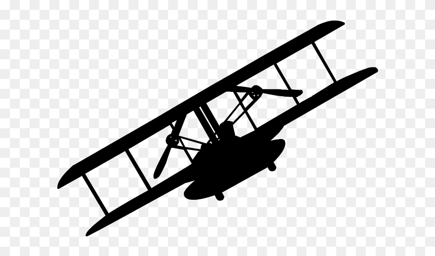 Clipart Airplane Wright Brothers, Clipart Airplane - Wright Brothers Airplane Drawing - Png Download