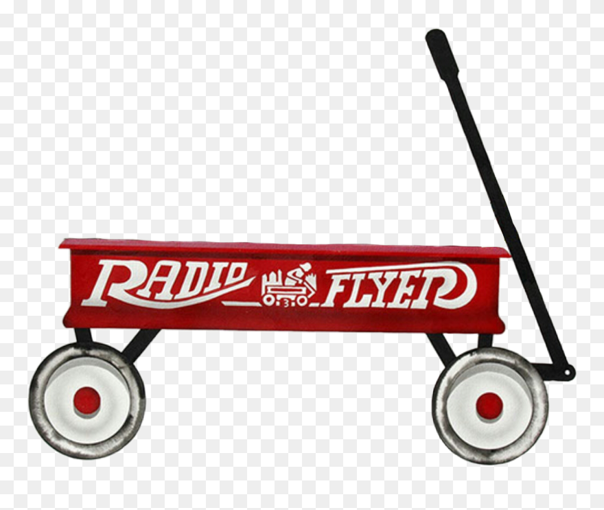 #redwagon #radioflyer #wagon #littleredwagon #clipart - Toy Vehicle - Png Download