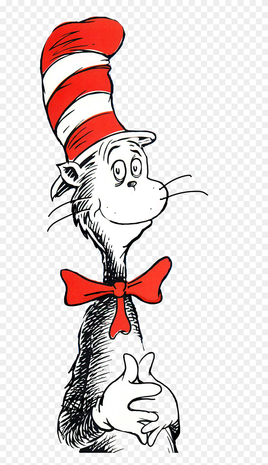 Grinch Clipart Black And White Library See Seussical - Dr Seuss Clipart - Png Download