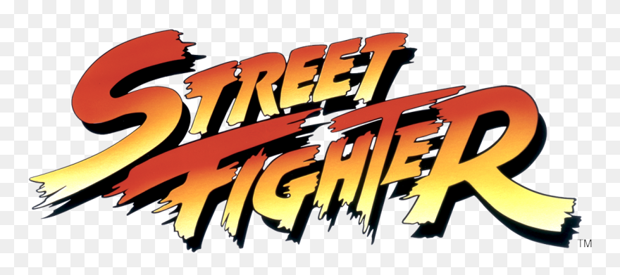 Street Fighter Game Logo Clipart