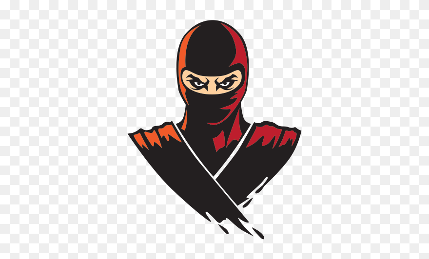 Ninja Png Download - Mascot Logo Ninja Png Clipart