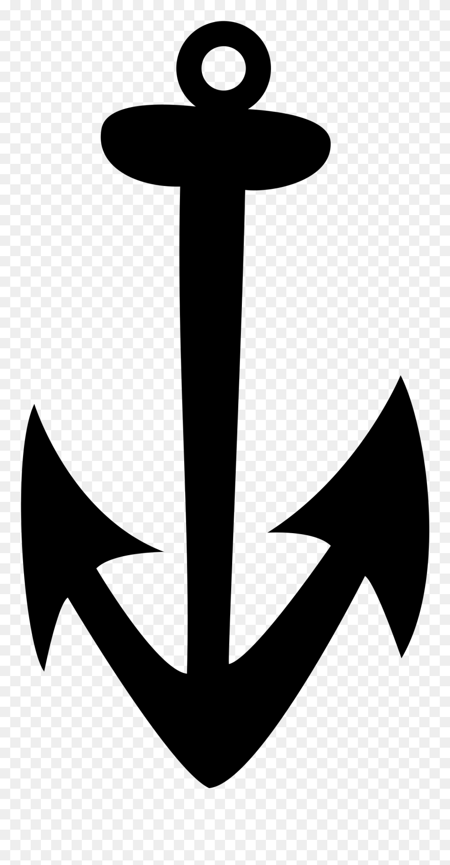 Anchor 3 Clip Arts - Gambar Jangkar Kapal Vektor - Png Download