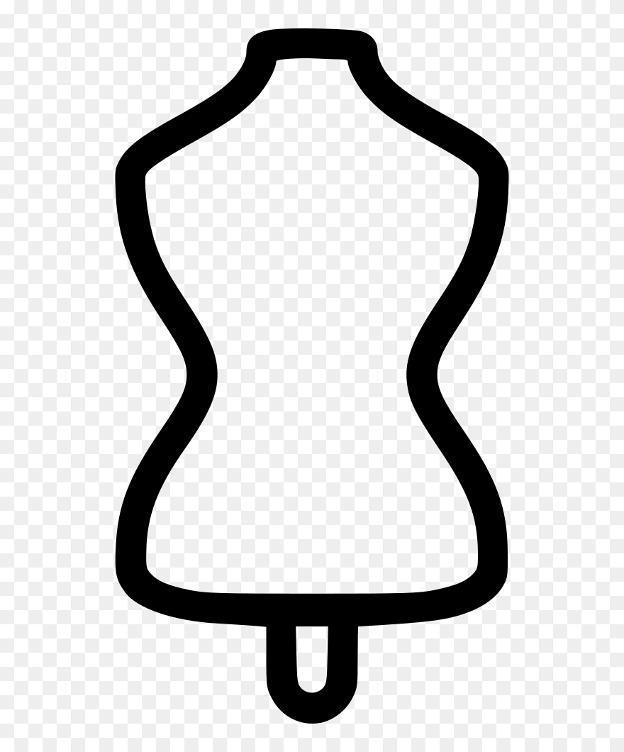 Dress Form Tailoring Dummy Mannequin Clipart