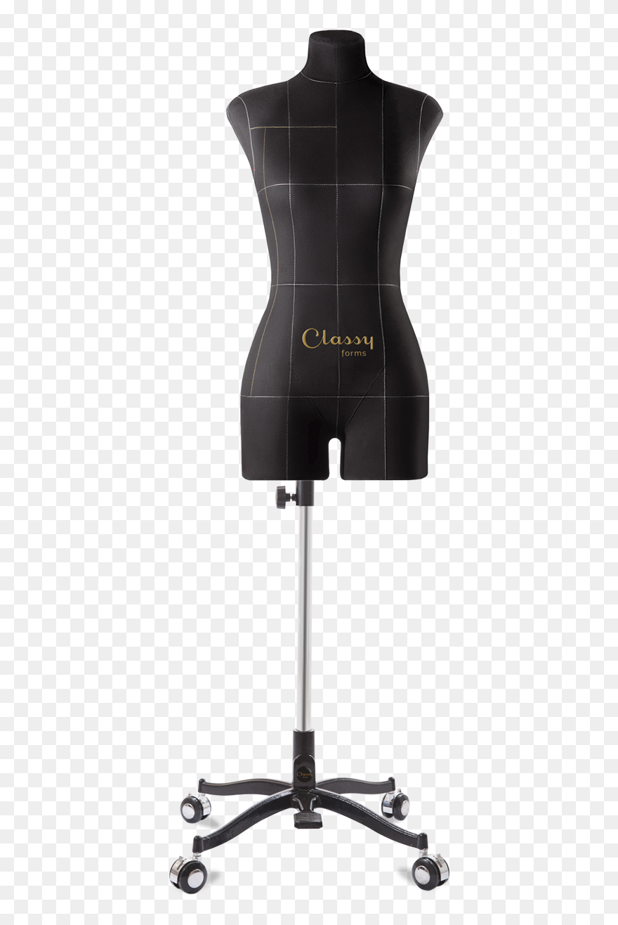 Mannequin Dress Form Clothing Tailor Pin - Classy Forms Clipart