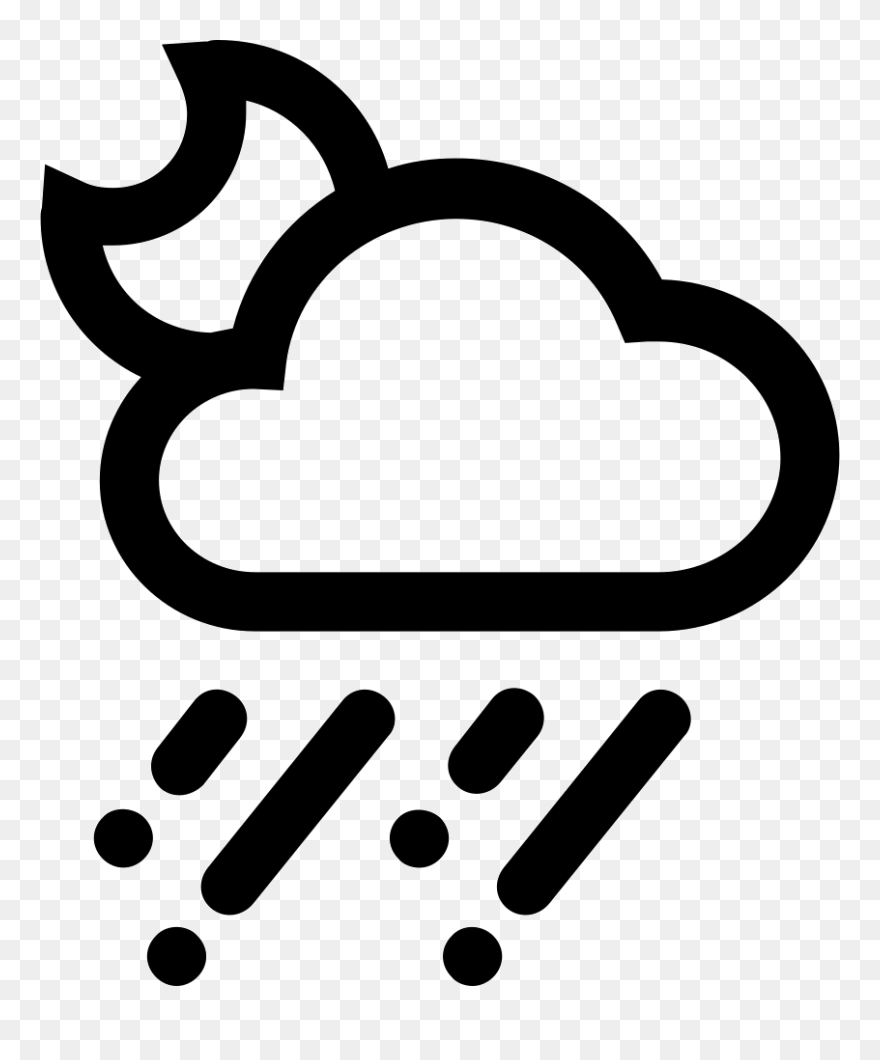 Heavy Night Svg Png Clipart