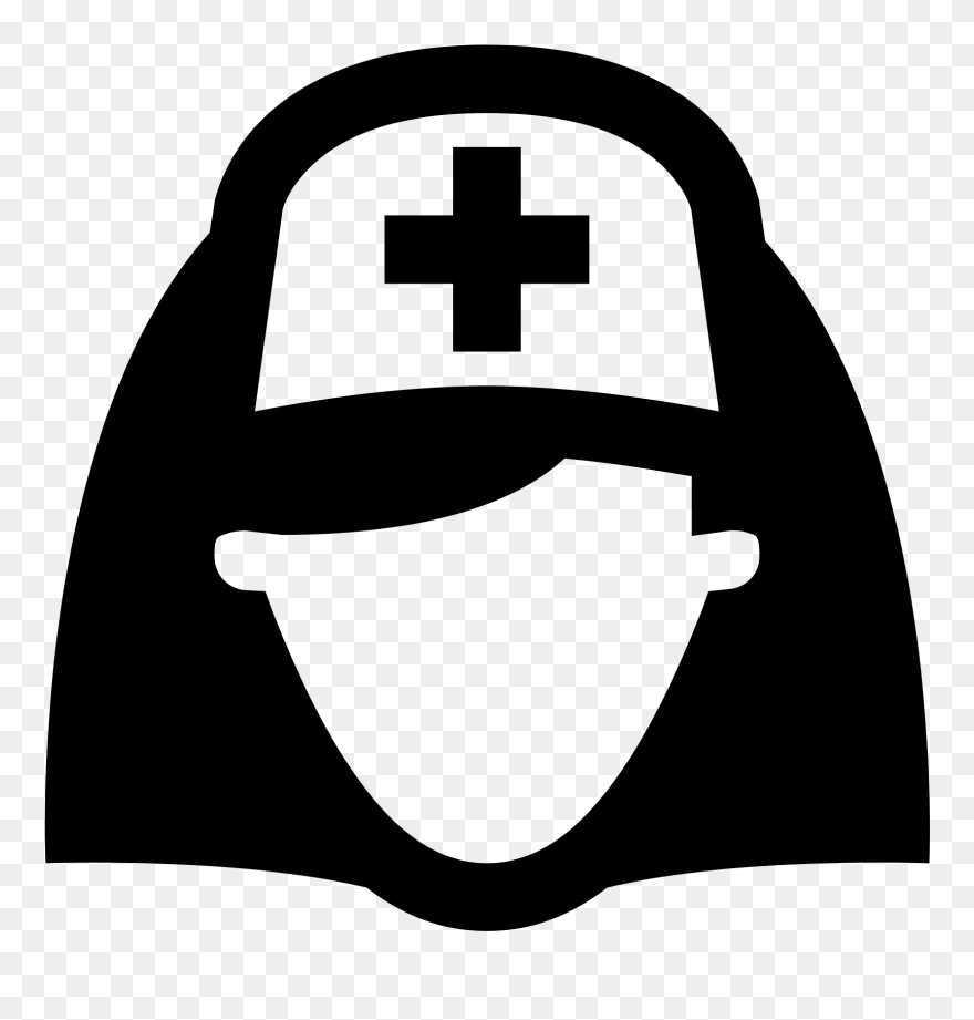 Icone Infirmiere - Nurse Icon Clip Art - Png Download