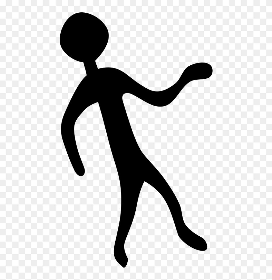 Rock Art Saharan Person - Cave Art Clipart Png Transparent Png