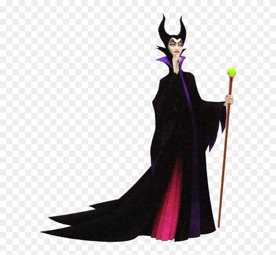 Maleficent Clipart - Kingdom Hearts Maleficent Png Transparent Png