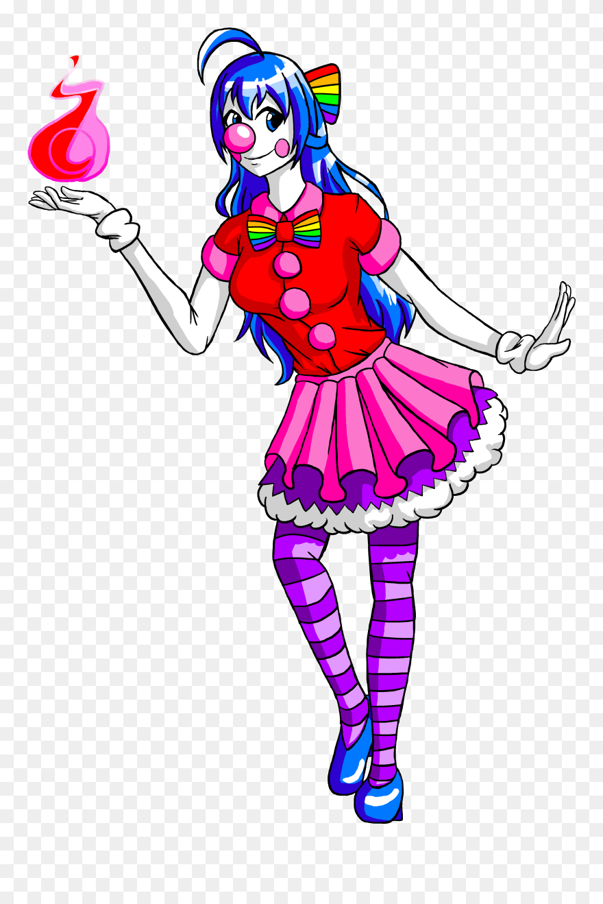 Clown Clipart Charade - Fnaf Tg Tf Foxy - Png Download