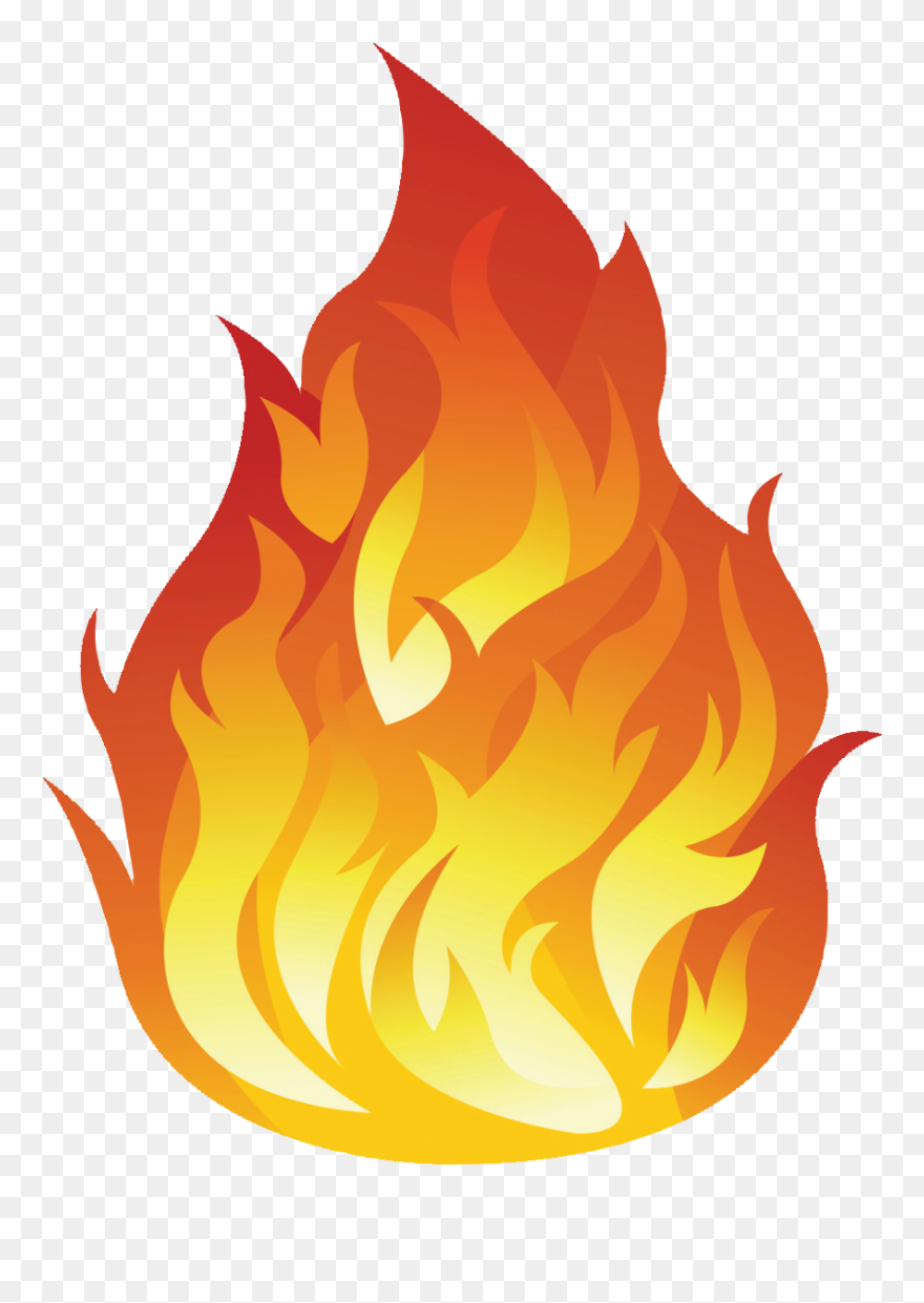 Fire Clipart Transparent Background - Png Download