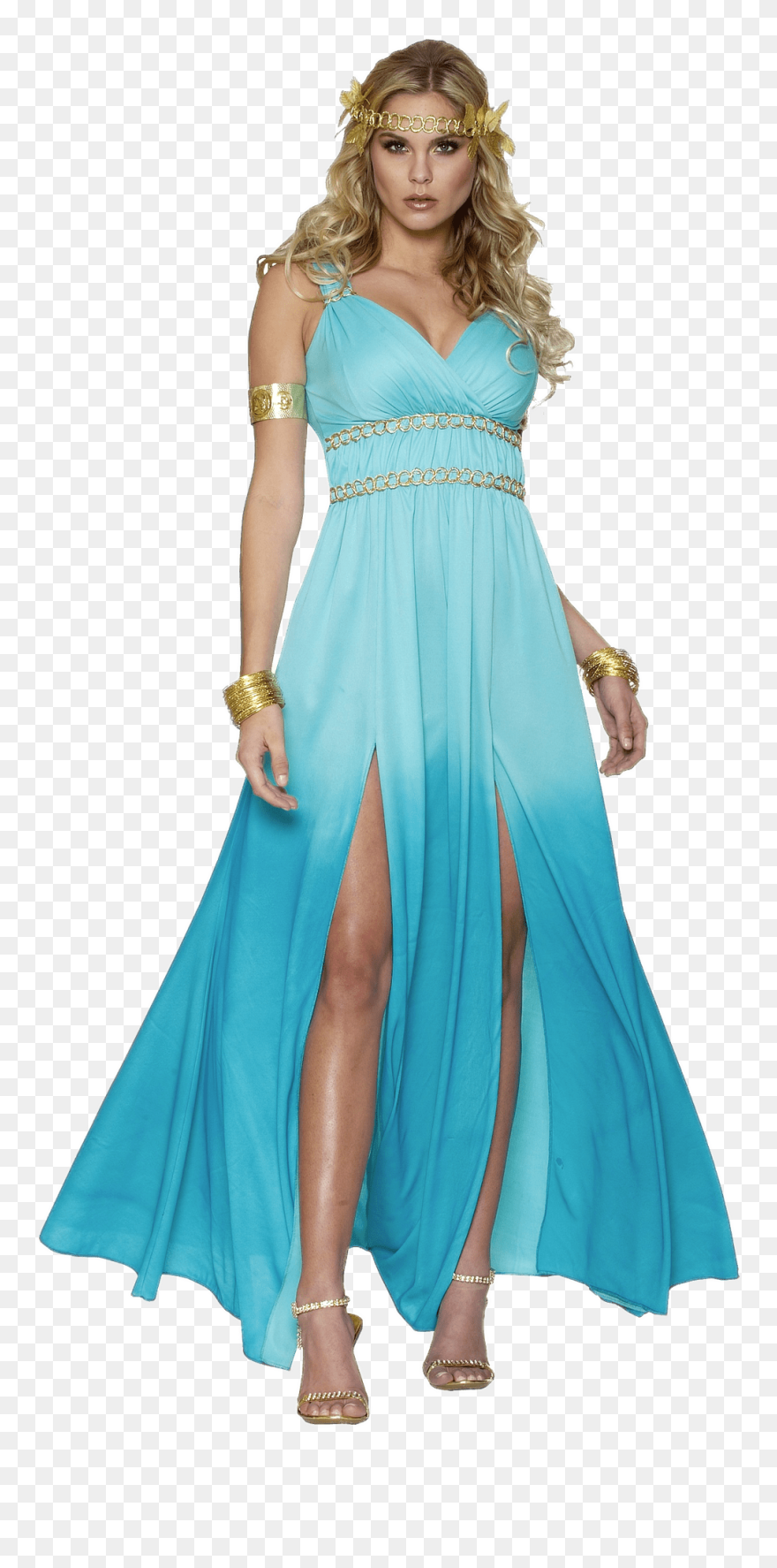 Goddess Aphrodite Fancy Dress - Greek Goddess Amphitrite Costume Clipart
