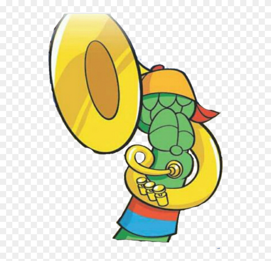 Tuba Junior Asparagus Sousaphone Clip Art - Junior Asparagus - Png Download