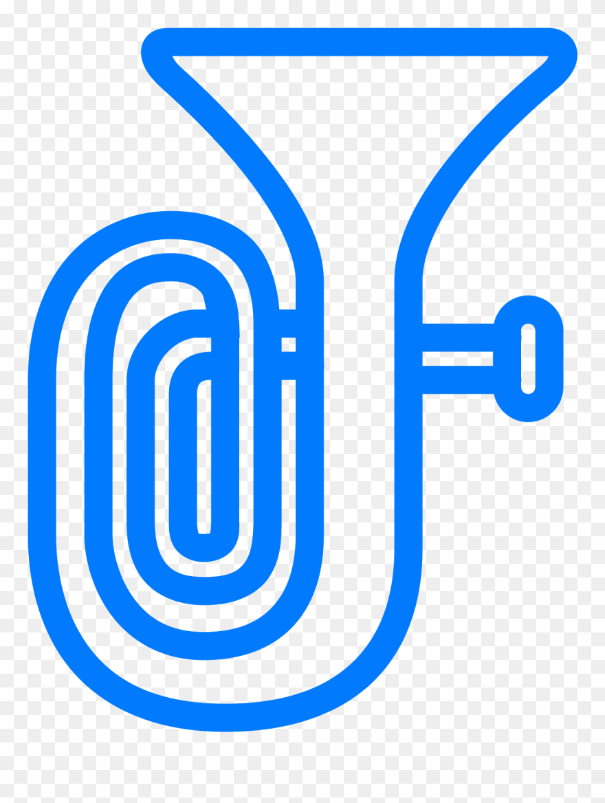 Easy Tuba Drawing Clipart