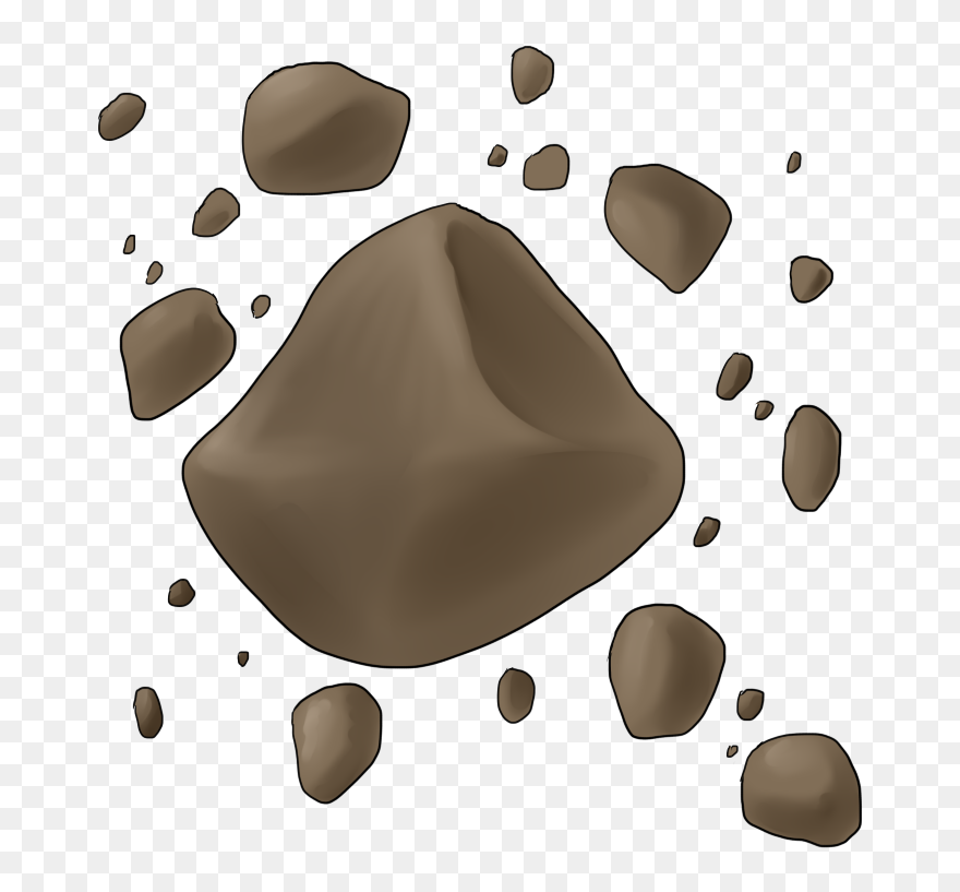 Asteroid Clipart Animated - Asteroids Clipart - Png Download
