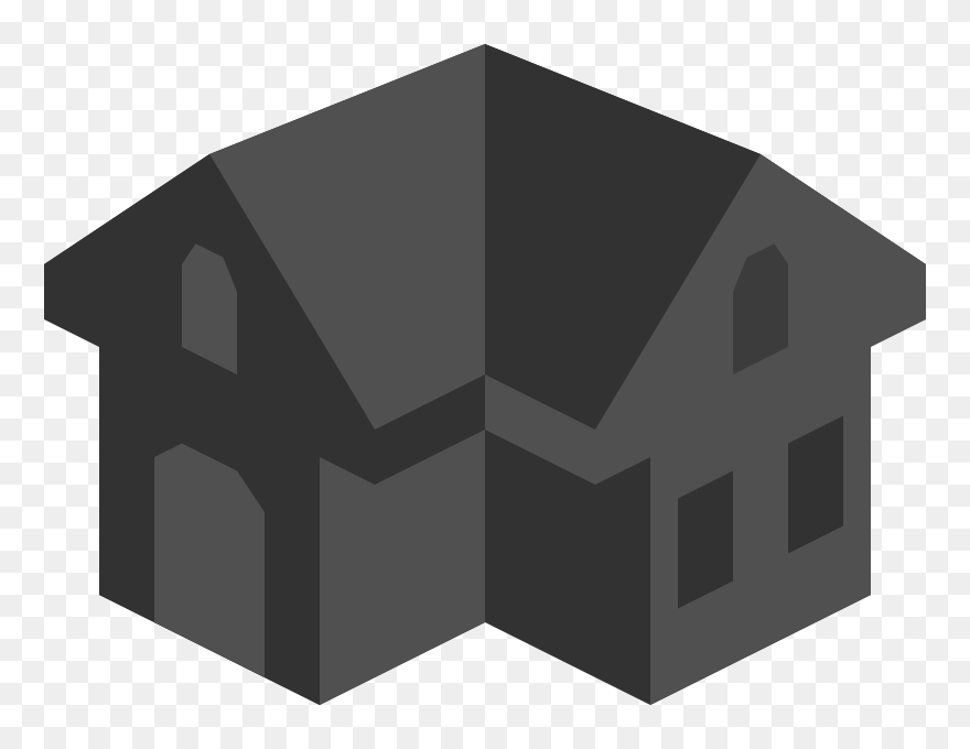 Isometric House Icon Clipart