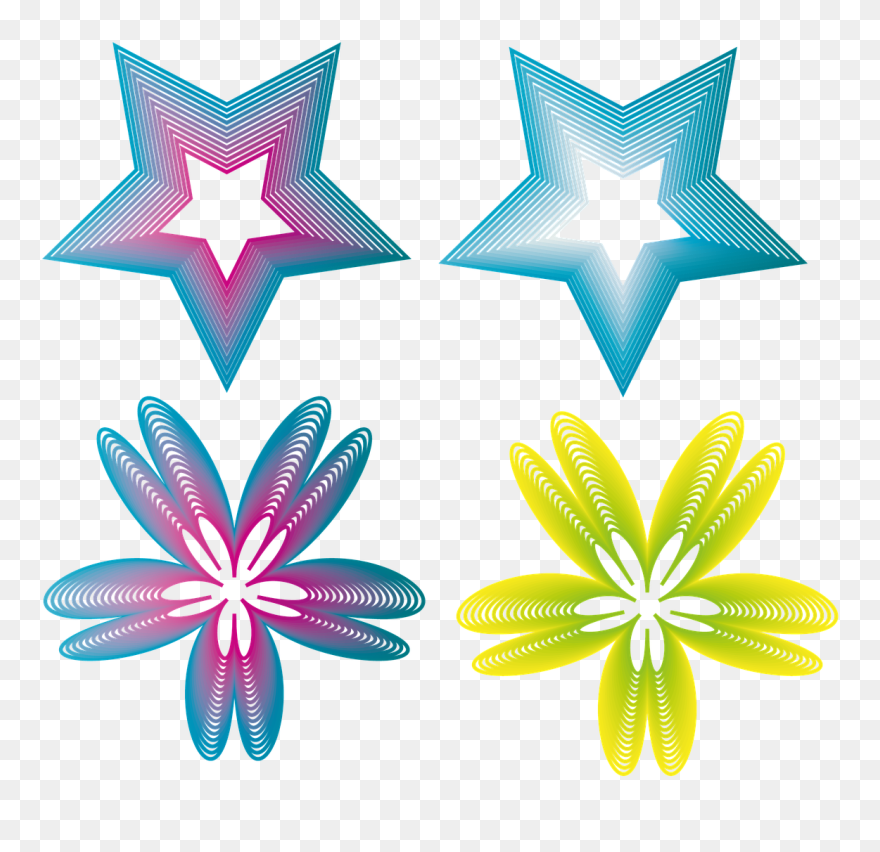 Flor Estrela Png Clipart