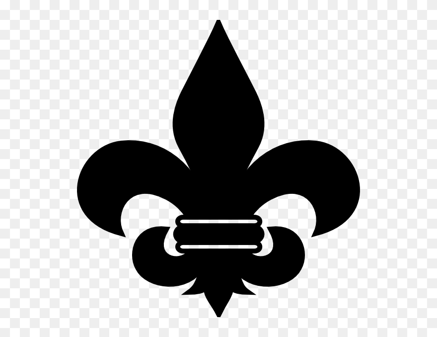 Fleur De Lis Scouting Cub Scout Clip Art - Fleur De Lis Clip Art - Png Download