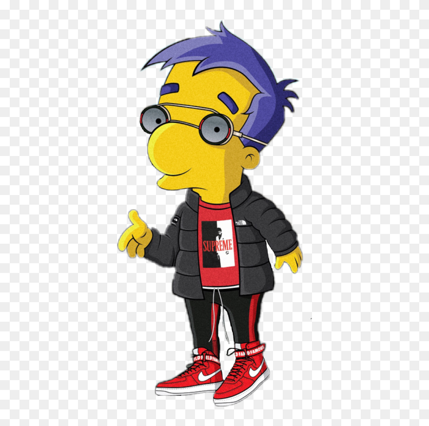 Bart Simpson Supreme Clipart