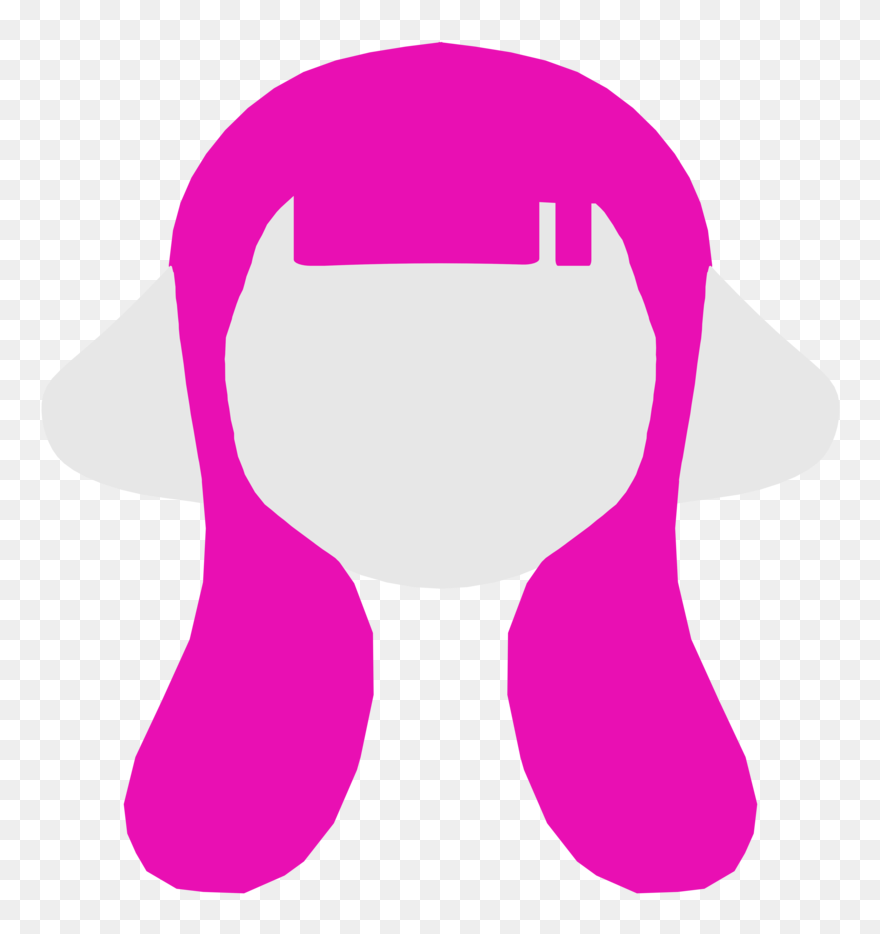 Female Inkling Hairstyle Icon 1 By Project-carthage - Splatoon 2 Hair Icon Clipart