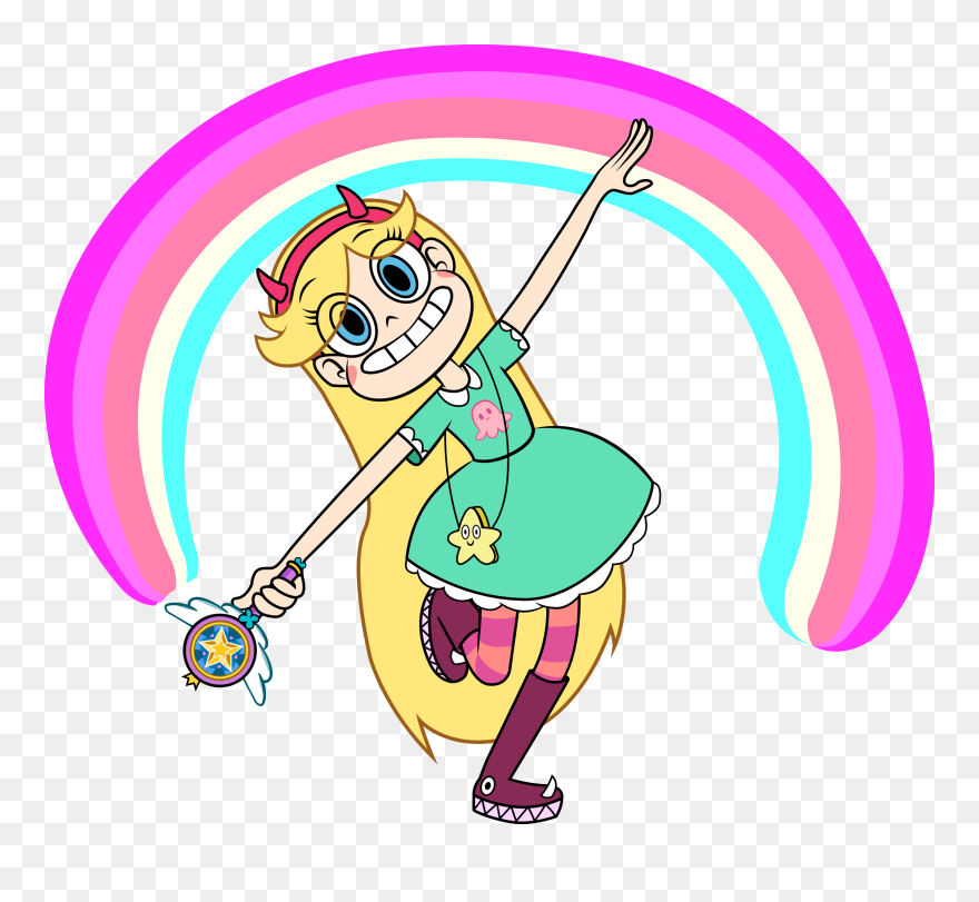 Vs Debating Wiki - Star Vs The Forces Of Evil Rainbow Clipart