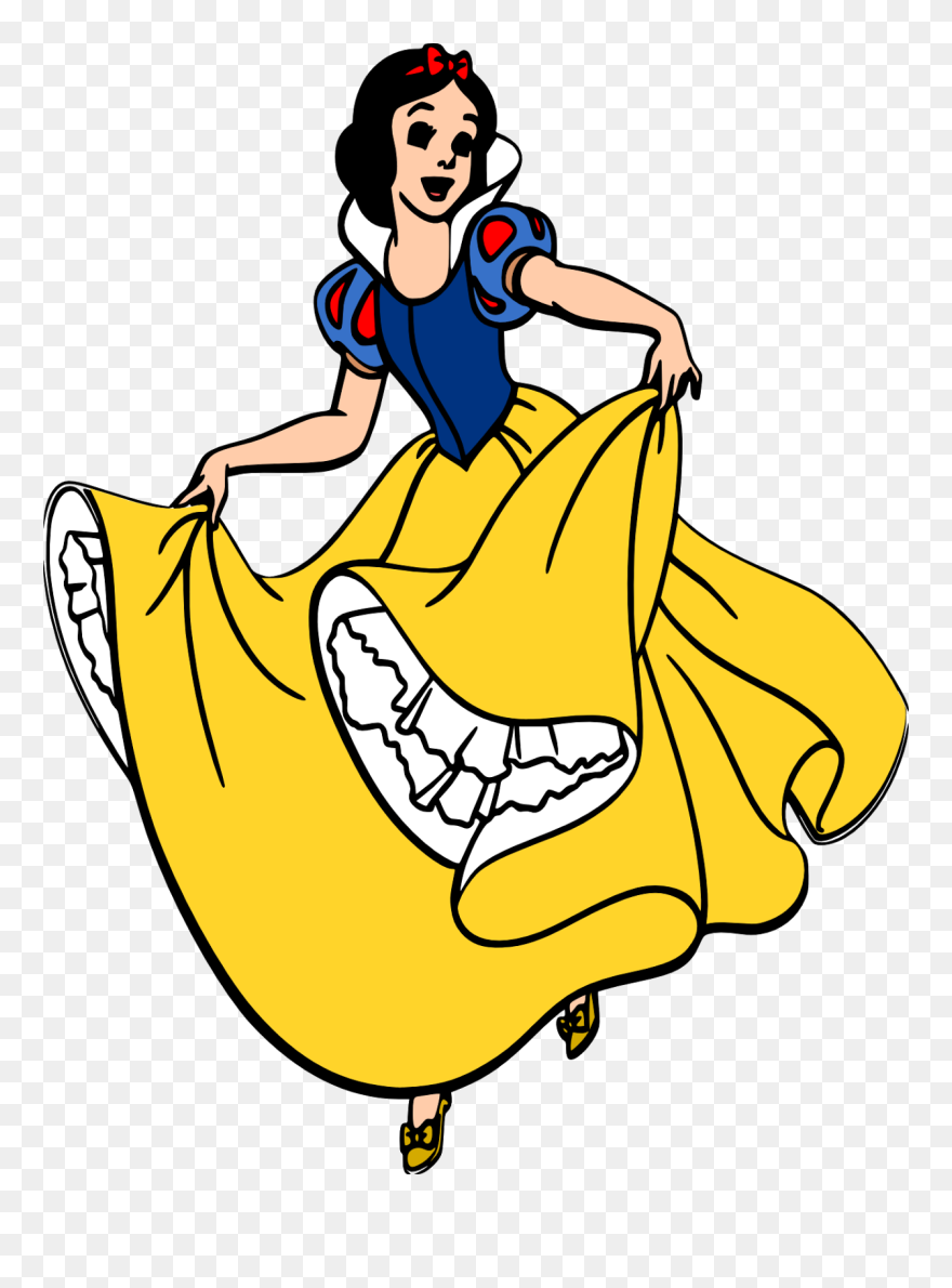Snow White Clipart Svg - Princesses Disney Snow White Svg - Png Download