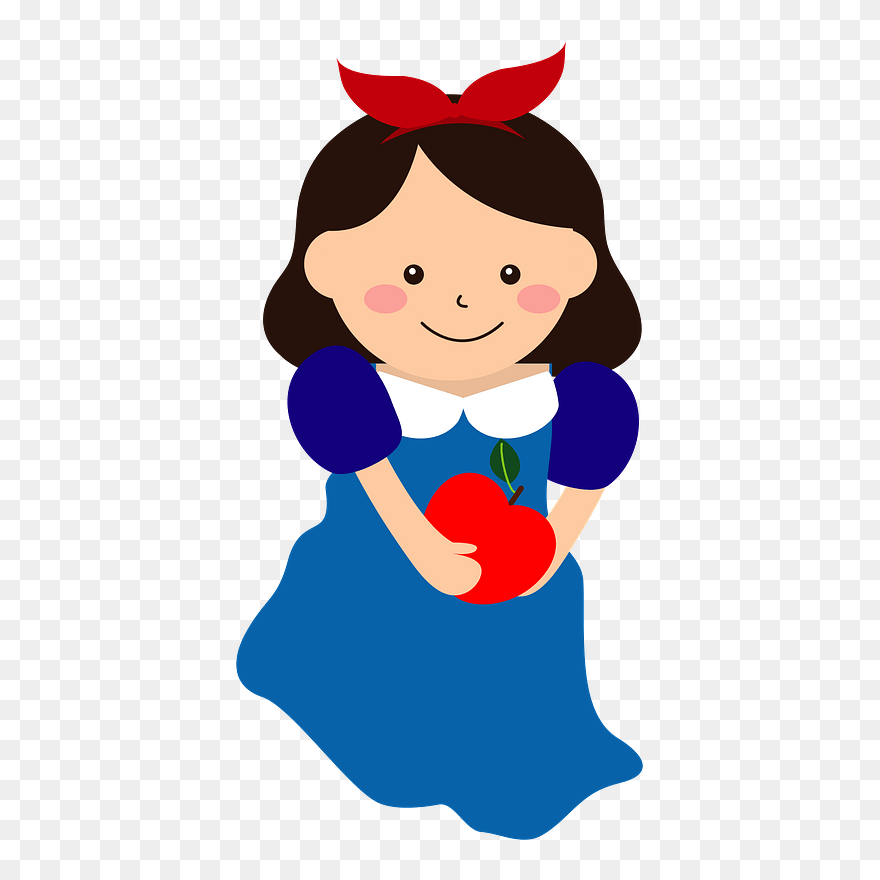 Snow White Clipart - フリー 素材 イラスト 白雪姫 - Png Download