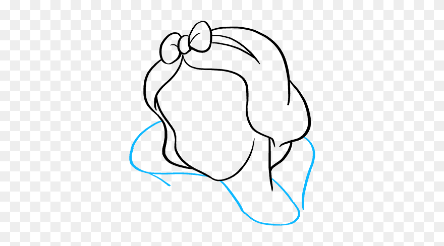 How To Draw Snow White Clipart
