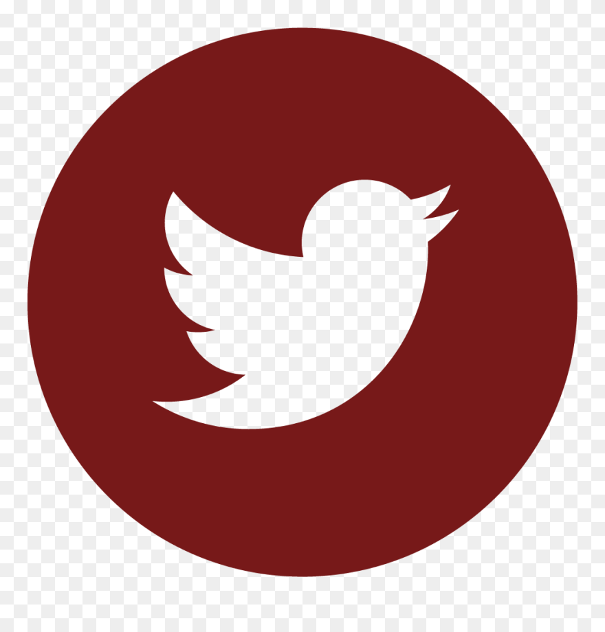 Black Twitter Icon Clipart