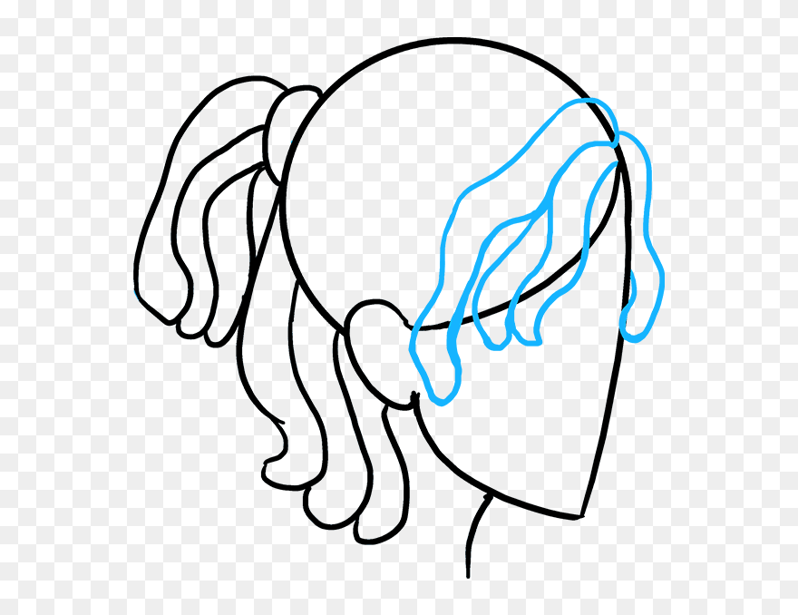 How To Draw Really Easy Drawing Tutorial - Dreads Easy To Draw Clipart
