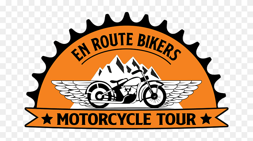 En Route Bikers Clipart