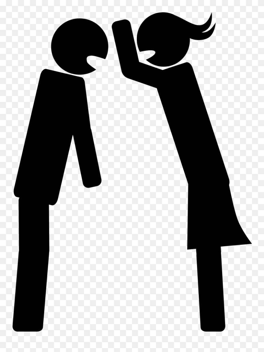 Couple Arguing Clipart Png Transparent Png