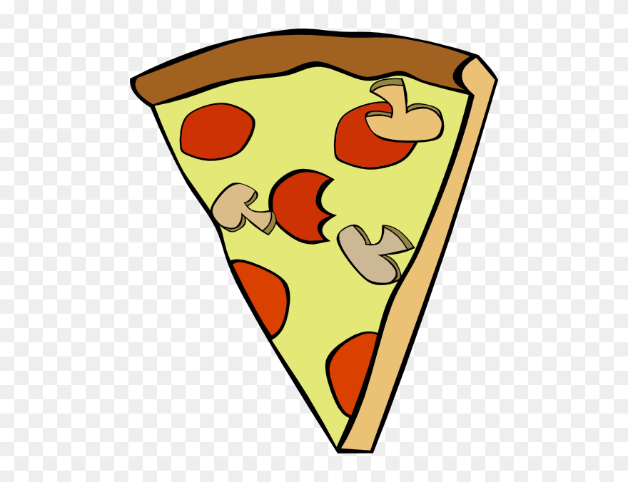Transparent Triangle Clipart - Transparent Background Pizza Slice Clipart Png Cartoon